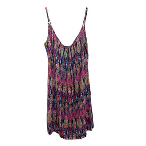Tommy Bahama Dress Beach Swim Cover Up Cruise Resort Ikat Tie Dye Size Medium